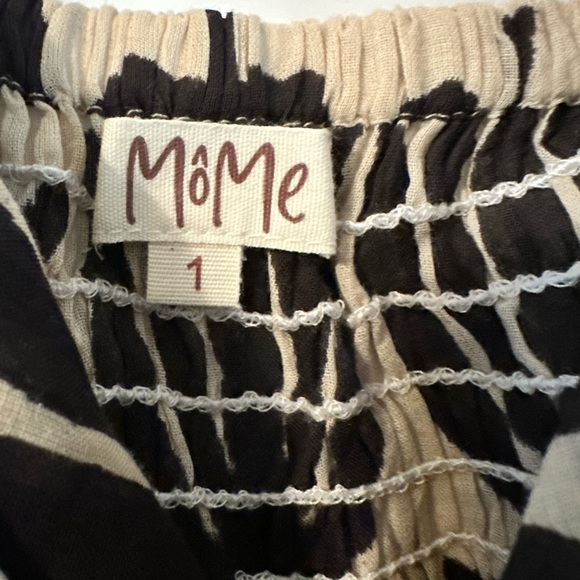 Môme Black and Cream Striped Top - Picture 3 of 3